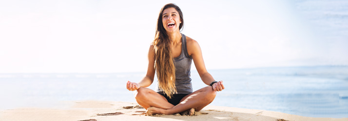 Chiropractic Southeast FL Happy Woman On Beach